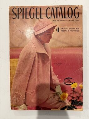 Spiegel Catalog 1954 When you ordered everything from a catalog 👗